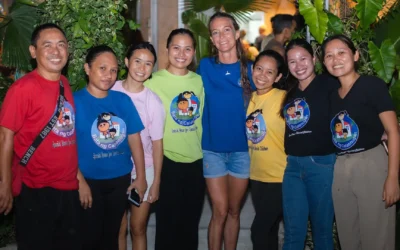 World Champion Freediver Alessia Zecchini Supports Bata ng Calabnugan